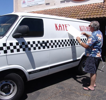 Truck and Vehicle Lettering